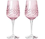 Frederik Bagger Crispy Madame Vitvinsglas 35 Cl 2-pack Topaz - Vinglas Kristallglas Topaz Blue