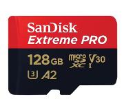 SanDisk Extreme PRO MicroSD/SD-card - 200/90MB - 128GB