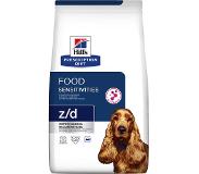 Hill's Pet Nutrition 2x10kg z/d Allergy & Skin Care Hill's Prescription Diet hundfoder