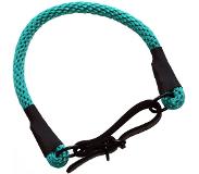 Heim Seil rephalsband, turkost stl. 40: 33-38cm halsomfång, Ø12mm hund
