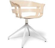 Design House Stockholm Stol Wick - med snurrstativ Ash / White