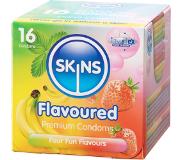 Skins Flavoured Condoms 16 pcs - Klar