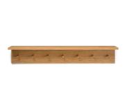Ferm Living Place Hylla Med Kroklist 105 Cm Ek - Hyllor & Hyllsystem Mdf Ek - 1104265690