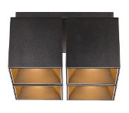 Nordlux Ethan 4 Plafond Black - Nordlux