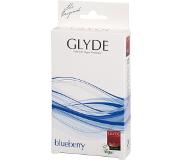 Glyde Ultra Blueberry Kondomer 10 st - Blå