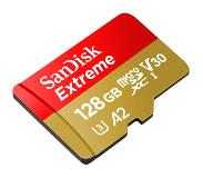SanDisk Extreme MicroSD/SD-card - 190/90MB - 128GB