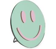 &Klevering Smile Spegel stående Ø 15 cm Rosa