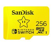 SanDisk Nintendo Switch microSD-card - 256GB - Mario edition