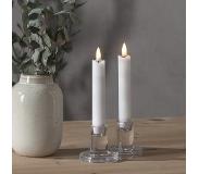 Star Trading Flamme Led Antikljus 2-pack 15 Cm - LED-ljus Vax Vit