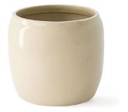 ERNST Kruka Glaserad Ø19,5 Cm - Krukor Stengods Beige