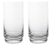 Sagaform Saga Tumbler Högt 2-pack - Tumblerglas Glas Klar