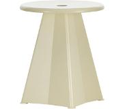 Vitra Tabouret Métallique Pall Prouvé Blanc Colombe