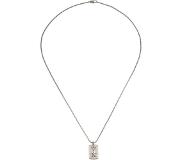 GUESS Knight Flower Jumn01324jwast Necklace Silver Man