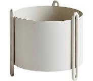 Woud - Pidestall Planter Small Grey