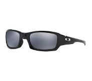 Oakley Fives Squared Sunglasses Svart Black Iridium Polarized/CAT3 Man