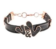 V&L Vj0267br Bracelet Brun Man