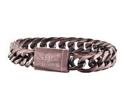 Police S14agt02b Bracelet Brun Man
