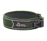 Hunter Dog Collar Divo Nylon/Polyester Green/Grey S 25-35cm