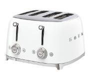 Smeg Brödrost 4 Skivor - Brödrostar Lackerat Stål Vit