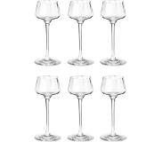 Georg Jensen Bernadotte Snapsglas 4 Cl 6-pack - Snapsglas & Avecglas Kristallglas Klar