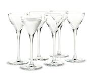 Holmegaard Cabernet Snapsglas klar 6 cl 6 st.