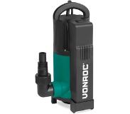 Vonroc Dränkbar pump 750W – 14000 l/h – integrerad flottör | Smutsigt och rent vatten