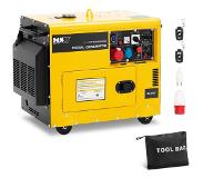 MSW Dieselgenerator - 4250 / 5000 W - 16 L - 240/400 V - Portabel - AVR - Euro 5