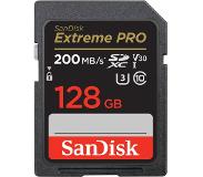 SanDisk Extreme PRO SD-card - 200/90MB - 128GB