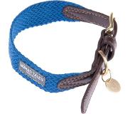 Nomad Tales Bloom halsband sapphire XL B 38 mm hund