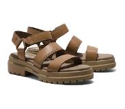 Timberland London Vibes Ankle Strap Sandals Brun EU 39 1/2 Kvinna