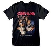 Heroes Official Gremlins Homeage Style Short Sleeve T-shirt Brun L Man
