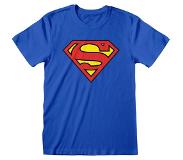 Heroes Official Dc Comics Superman Logo Short Sleeve T-shirt Blå L Man