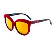 Italia Independent 0092v-053-zeb Sunglasses Röd Man