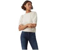 Vero Moda Doffy Short Sleeve O Neck T-shirt Beige XL Kvinna