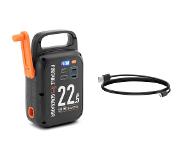 MSW Powerstation - 2 x USB - 1 x USB C - Snabbladdning 18 W - LED-lampor