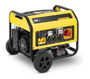 MSW Generatorbensin - 5500 W - 230 / 400 V AC / 12 V DC - Tank 25 l - elstartare