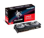PowerColor Radeon RX 7700 XT Hellhound OC - 12GB GDDR6 RAM - Grafikkort