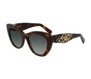 Salvatore Ferragamo Sf1022s-214 Sunglasses Brun Man