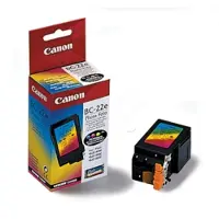 Canon BC-22e fotosvart + färgbläckpatron (original)