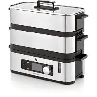 WMF Ångkokare - - Kitchenminis - Rostfritt stål - Tvåstegs - 2,15 L - 900 Watt