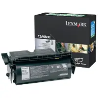 Lexmark 12A6830 svart toner (original)