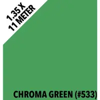 Colorama bakgrund 1,35x11 m chromagreen (533)
