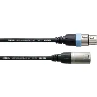 Cordial CCM5FM XLR Anslutningskabel [1x XLR-honkontakt - 1x XLR-hankontakt] 5.00 m Svart
