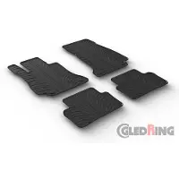 GledRing Gummimattor lamplig for Mercedes Mercedes Eklass W213 Sedan 4delad