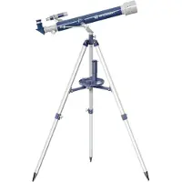 Bresser Optics 60/700 AZ, Blå, Grå, Gjuten aluminium