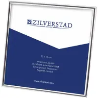 Zilverstad 6149660 Växelram akryl Pappersformat: 15 x 15 cm Silver