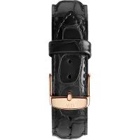 Daniel Wellington Reading Leather strap Rose gold - Stjärnurmakarna