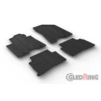 GledRing Gummimattor lampliga for Kia Sportage IV 2016 TDesign 4delad monteringsklammor