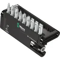 Wera Bitssats för skruvmejsel 8100-9/TZ; 10 st.