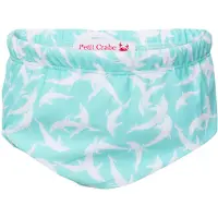 Petit Crabe Badblöjor - Leo - Vit/Marinblårandig - - 1-2 år (80-92) - Badblöjor